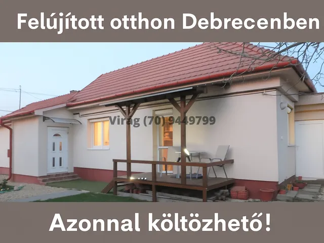 Eladó ház Debrecen 80 nm