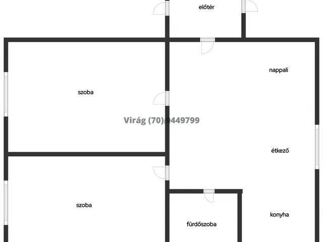 Eladó ház Debrecen, Halász utca 80 nm