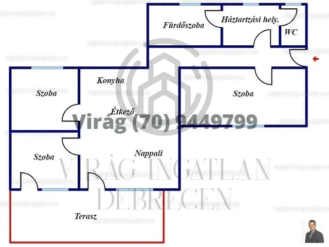 Eladó ház Debrecen 100 nm