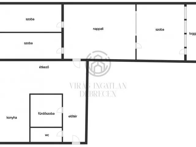 Eladó lakás Debrecen, Trombitás utca 55 nm