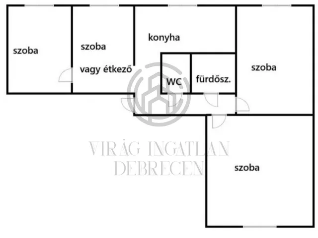 Eladó lakás Debrecen, Epreskert utca 62 nm