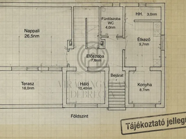 Eladó ház Debrecen 123 nm