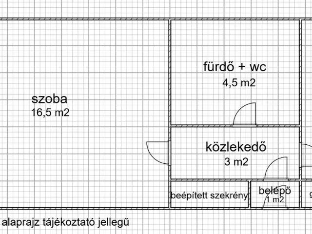 Eladó lakás Szolnok, Belváros 36 nm