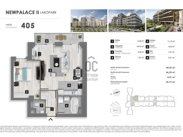 Eladó lakás Budapest XIII. kerület, Angyalföld, Juta utca 44 nm