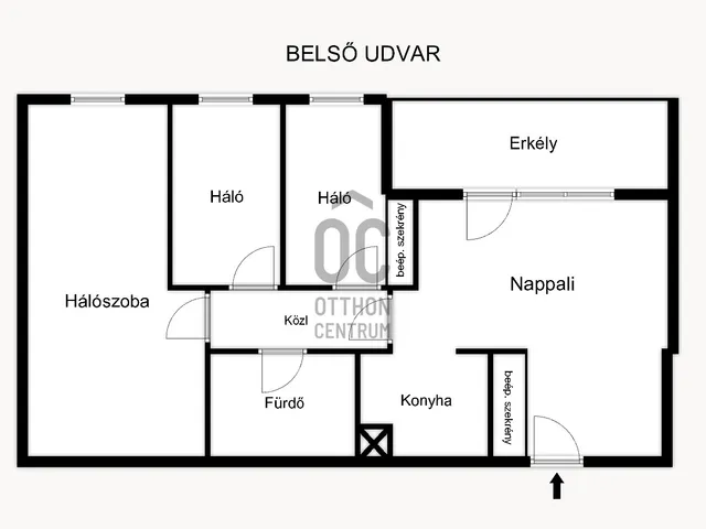 Kiadó lakás Budapest VIII. kerület, Kerepesdűlő 64 nm