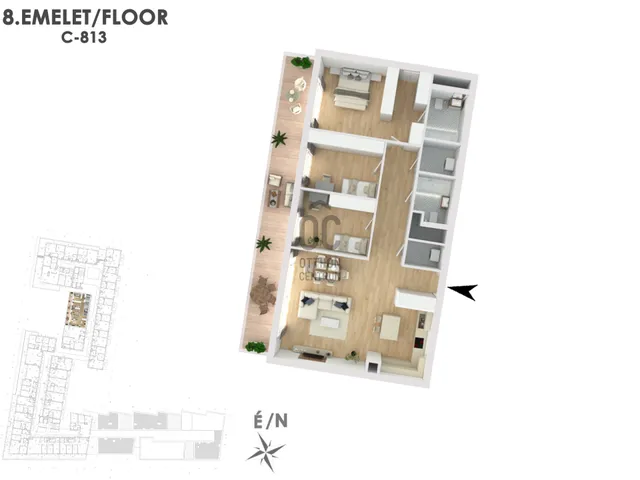 Eladó lakás Budapest XIII. kerület, Vizafogó, Népfürdő utca 109 nm