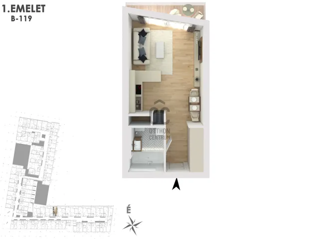 Eladó lakás Budapest XIII. kerület, Vizafogó, Népfürdő utca 32 nm