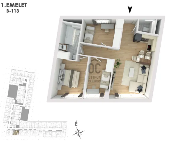 Eladó lakás Budapest XIII. kerület, Vizafogó, Népfürdő utca 63 nm