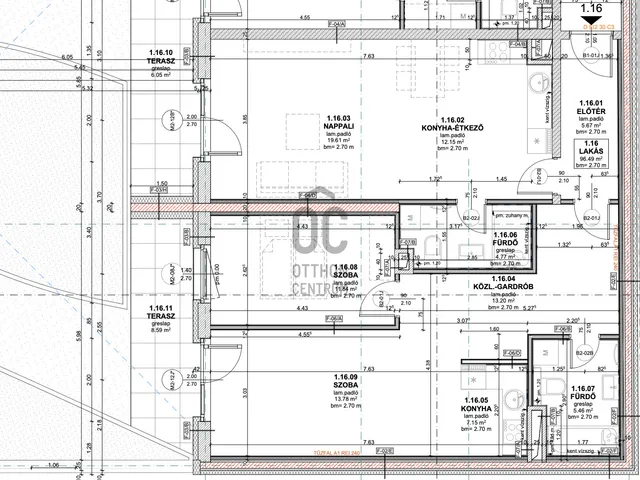 Eladó lakás Budapest VIII. kerület, Corvin negyed 96 nm