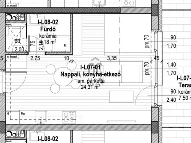 Kiadó lakás Budapest III. kerület, Békásmegyer, Hadrianus utca 30 nm