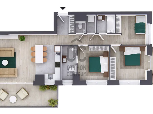 Eladó lakás Budapest XI. kerület, Kelenföld 86 nm