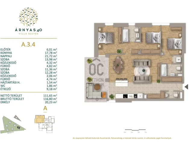 Eladó lakás Budapest XII. kerület, Zugliget, Árnyas út 112 nm