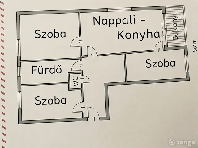 Eladó lakás Gyöngyös 68 nm