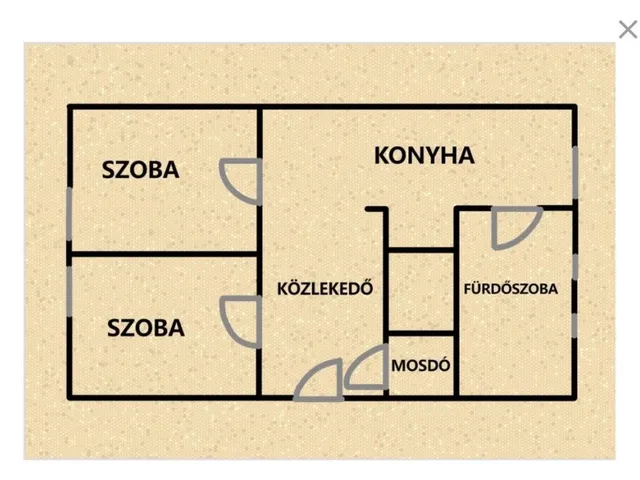 Eladó lakás Budapest XIII. kerület 40 nm