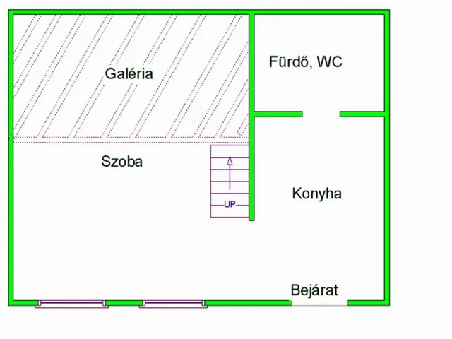 Kiadó lakás Budapest VII. kerület 28 nm