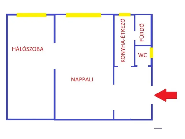 Kiadó lakás Budapest XIII. kerület 52 nm