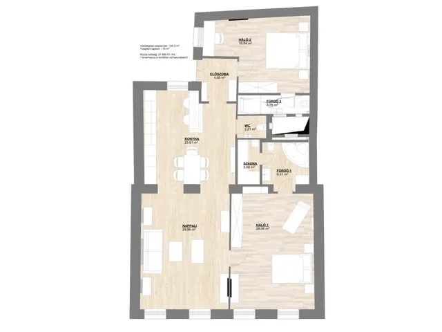 Kiadó lakás Budapest V. kerület, Belváros, Múzeum körút 120 nm