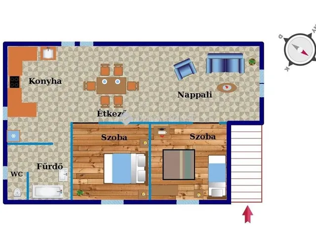 Eladó ház Poroszló 80 nm