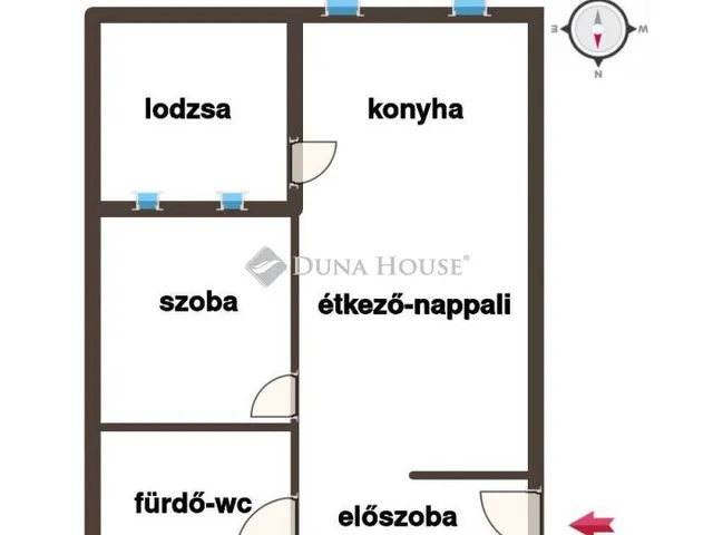 Kiadó lakás Szolnok, Sarló utca 41 nm