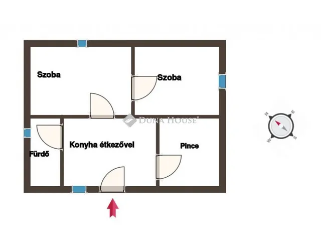 Eladó ház Tiszaföldvár, Óvirághegy III út 50 nm