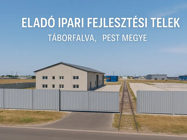 Eladó kereskedelmi és ipari ingatlan Táborfalva 520 nm