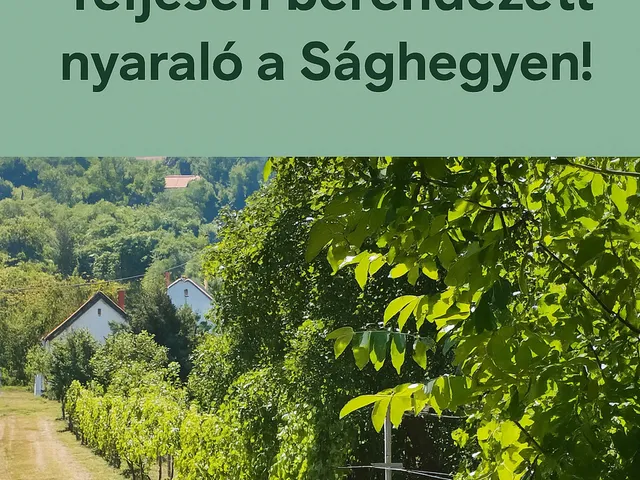 Eladó üdülő és hétvégi ház Celldömölk, Sághegy 32 nm