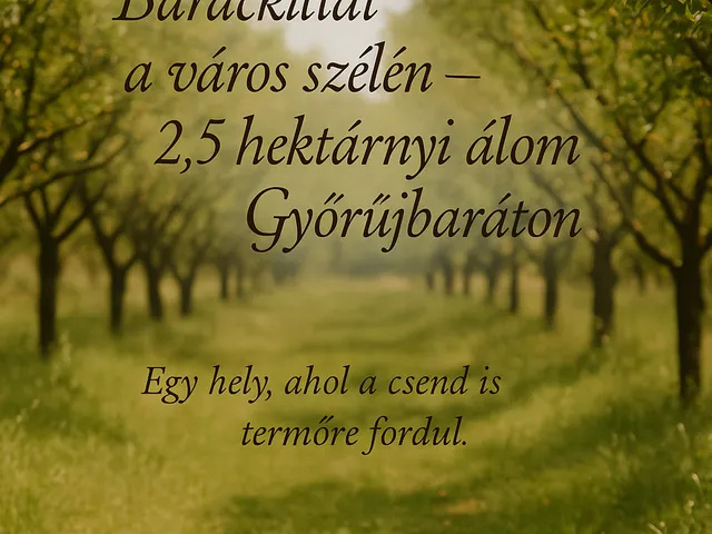 Eladó mezőgazdasági ingatlan Győrújbarát 100 nm