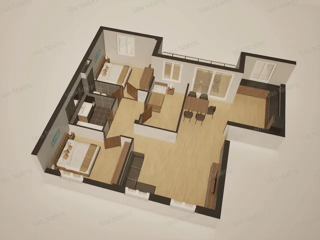 Eladó lakás Nagykanizsa, Belváros 87 nm