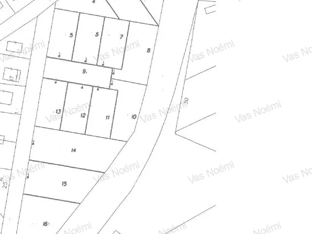 Eladó telek Szántód 606 nm