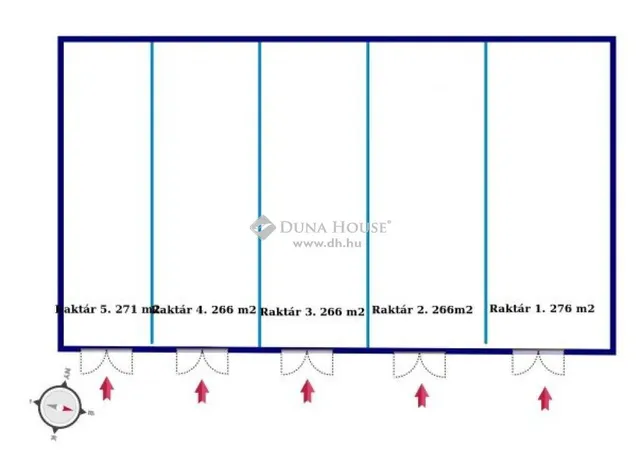 Eladó kereskedelmi és ipari ingatlan Vác 1342 nm