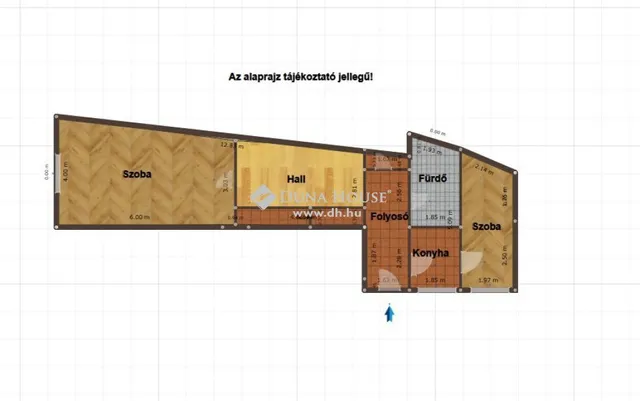 Eladó lakás Budapest V. kerület 49 nm