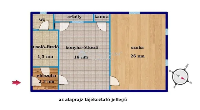 Eladó lakás Salgótarján 50 nm