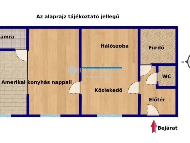 Eladó lakás Budapest VII. kerület 59 nm