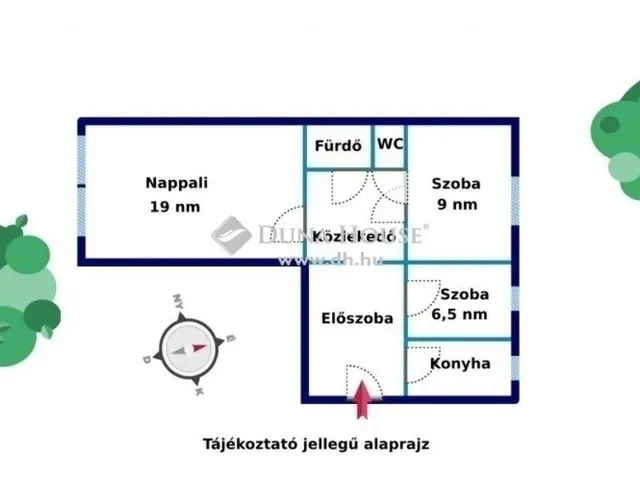 Eladó lakás Budapest IV. kerület 52 nm