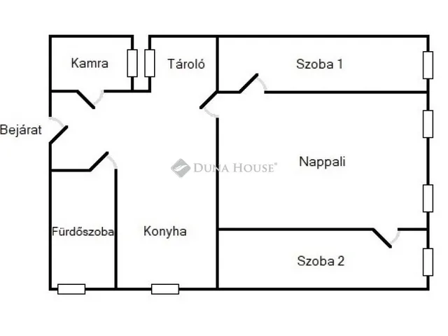 Eladó lakás Budapest VIII. kerület, II. János Pál pápa tér 69 nm