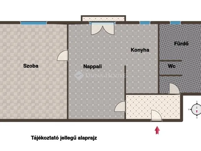 Eladó lakás Budapest V. kerület 56 nm