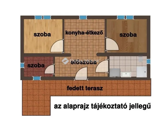 Eladó ház Abádszalók 77 nm