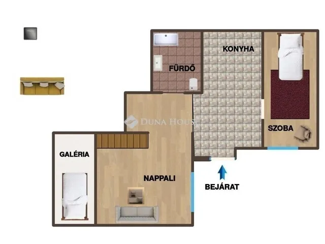 Eladó lakás Budapest VIII. kerület 46 nm