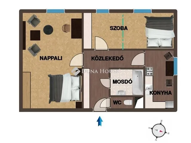 Eladó lakás Budapest XI. kerület 51 nm