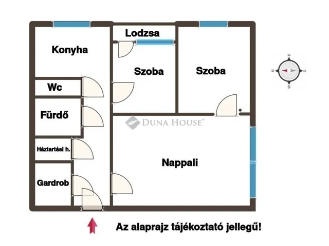Eladó lakás Budapest IV. kerület 64 nm