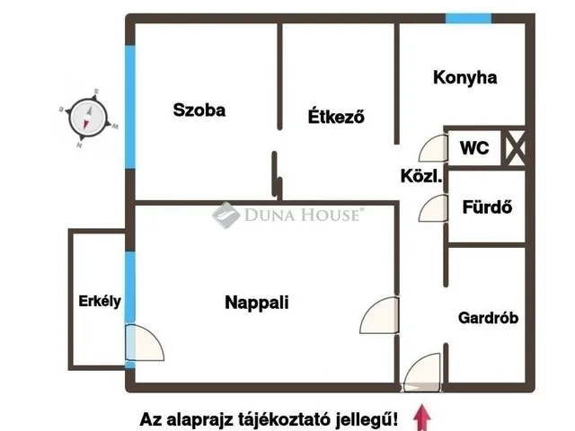 Eladó lakás Budapest IV. kerület 56 nm