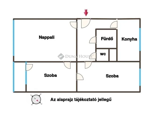 Eladó lakás Budapest XV. kerület 61 nm