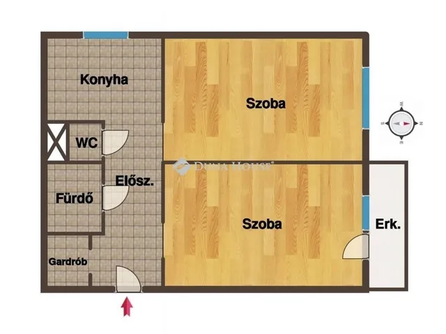 Eladó lakás Budapest IV. kerület, Újpest 56 nm