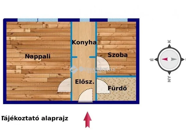 Kiadó lakás Budapest IV. kerület, Újpest 35 nm
