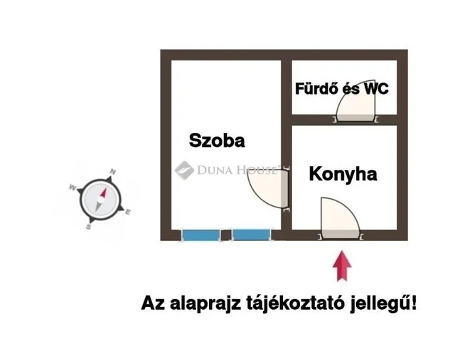 Eladó lakás Budapest VII. kerület 26 nm