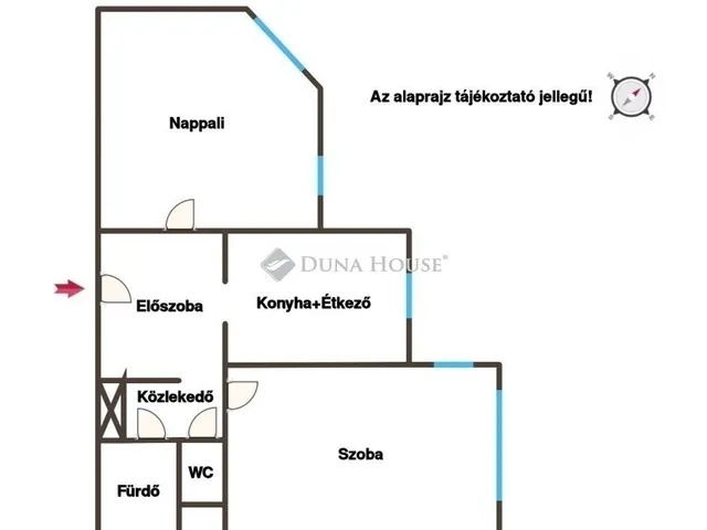 Eladó lakás Budapest IV. kerület 58 nm