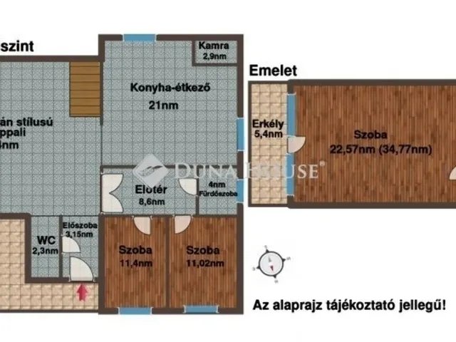 Eladó ház Dunakeszi 255 nm