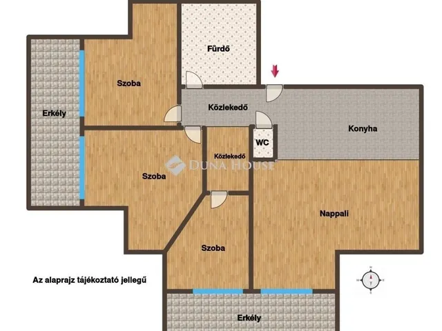 Eladó lakás Budapest IV. kerület 74 nm