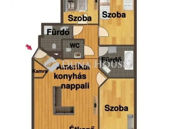 Eladó lakás Budapest XIII. kerület 90 nm