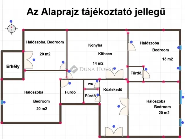 Eladó lakás Budapest XIII. kerület 110 nm